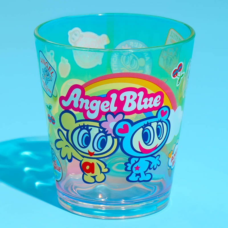 Angel Blue Sticker Style Cup