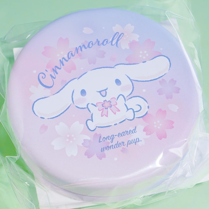 Cinnamoroll Sakura Round Tin Case With Candy