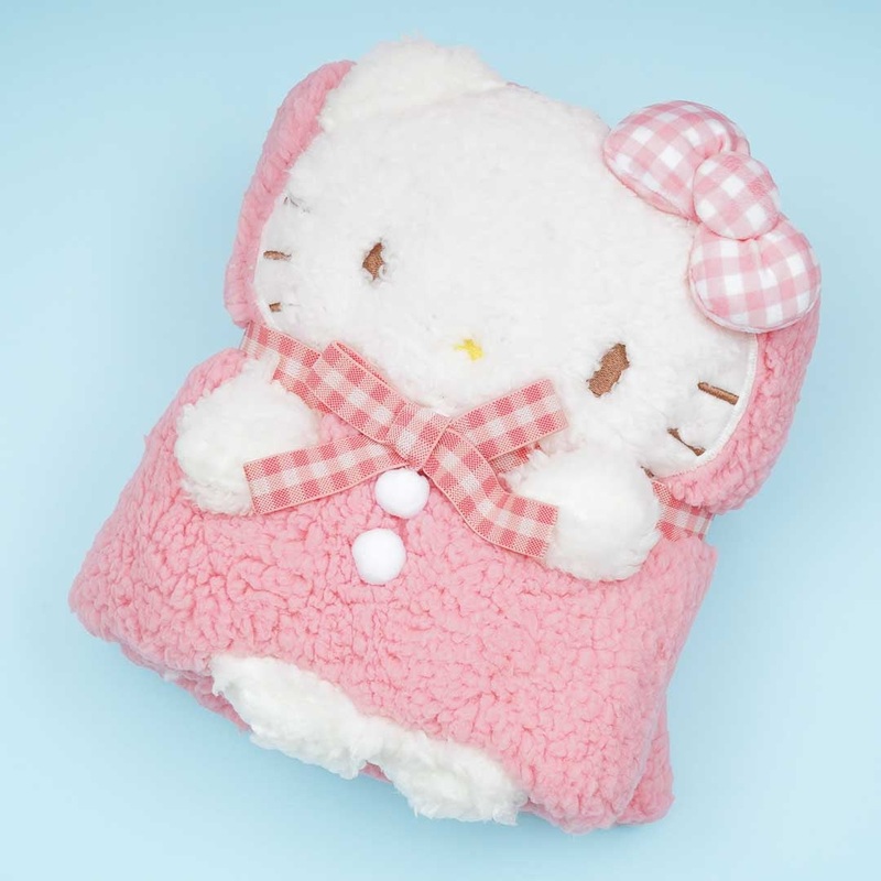 Hello Kitty 2-Way Cushion Blanket
