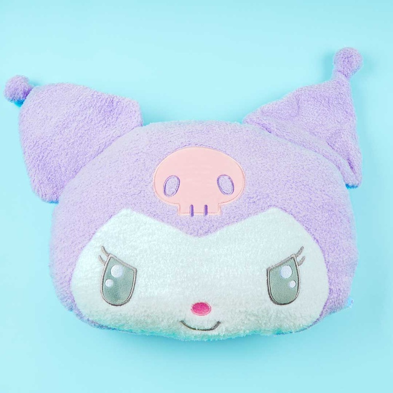 Kuromi Glow-In-The-Dark Face Cushion
