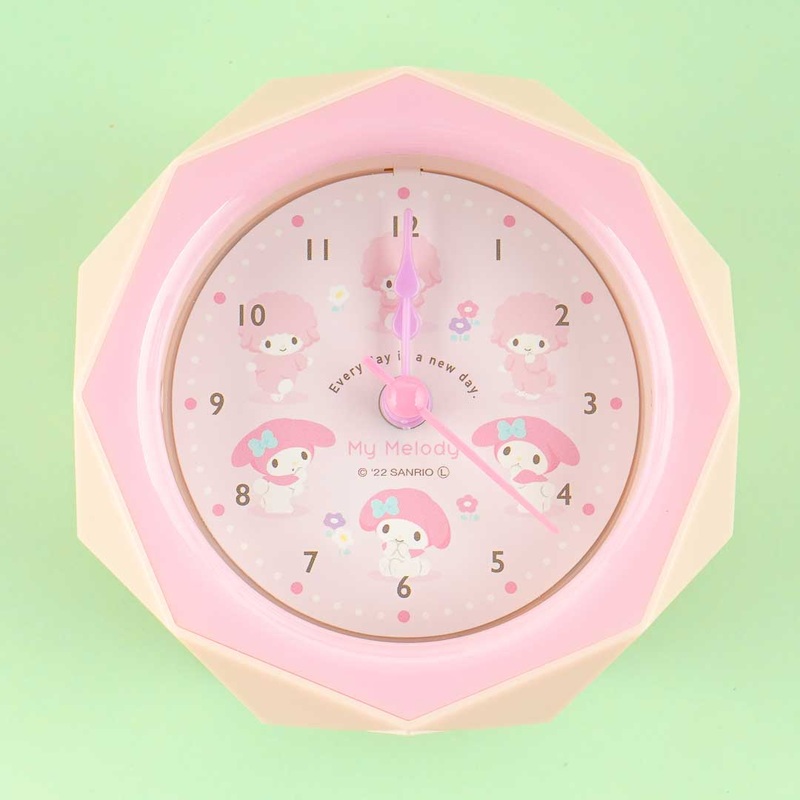 My Melody Diamond-Cut Alarm Clock