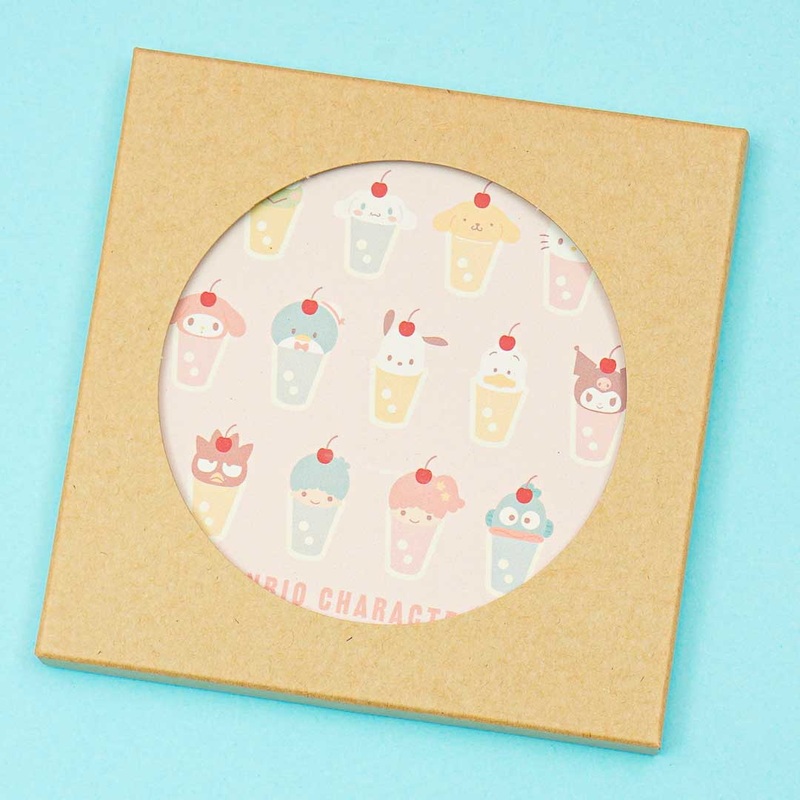 Sanrio Characters Ice Cream Soda Coaster