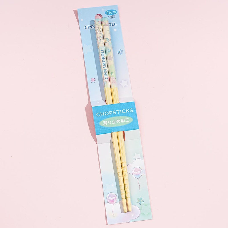 Cinnamoroll & The Glitter Unicorn Bamboo Chopsticks