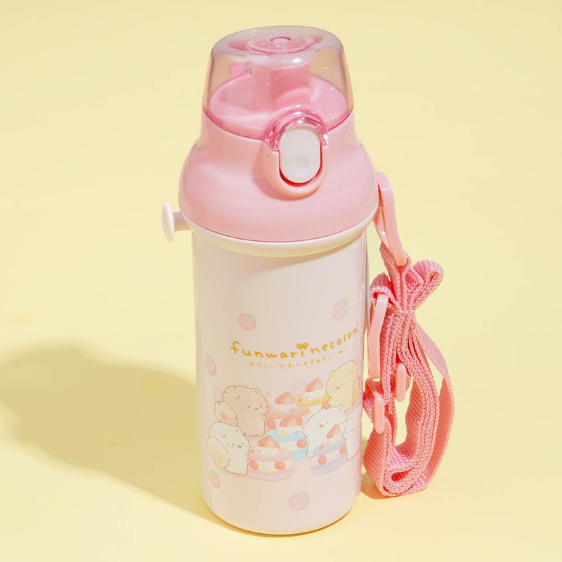 Funwari Necolon Strawberry Cake Water Bottle