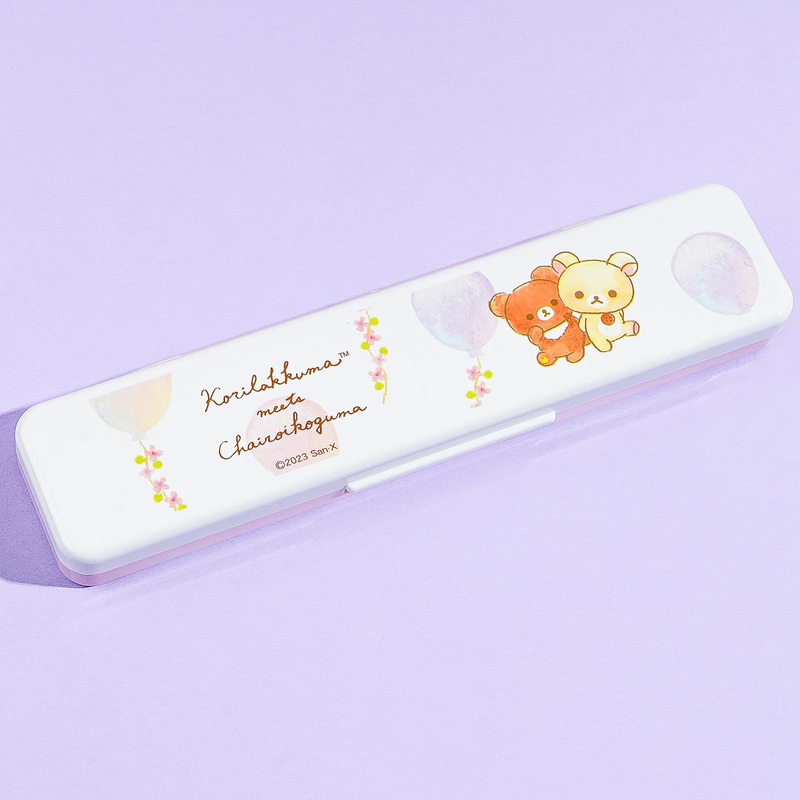 Korilakkuma & Chairoikoguma Balloon Time Chopsticks Set