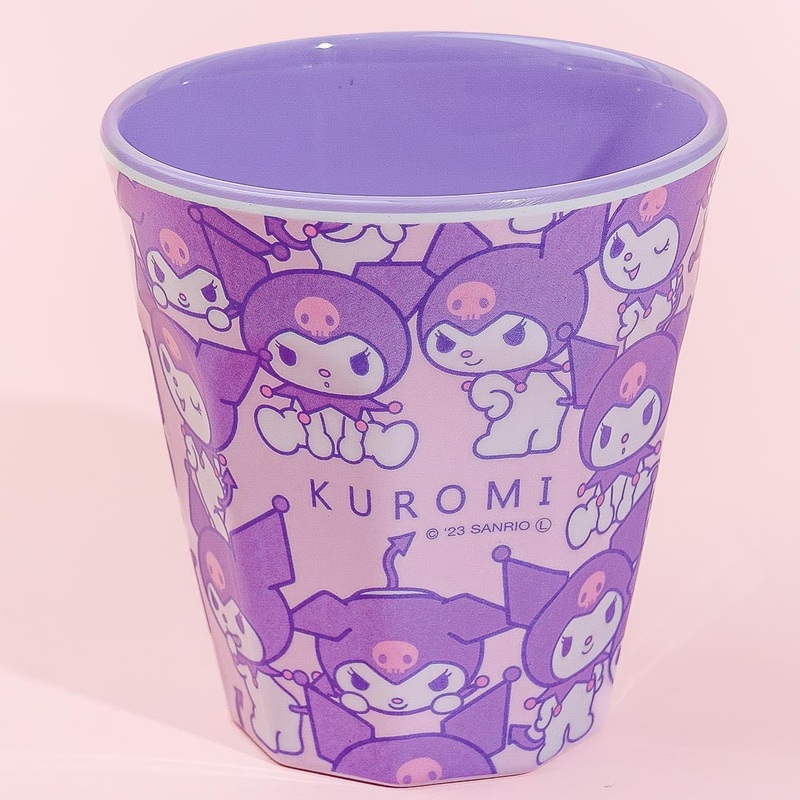 Kuromi Gyugyu Pattern Cup