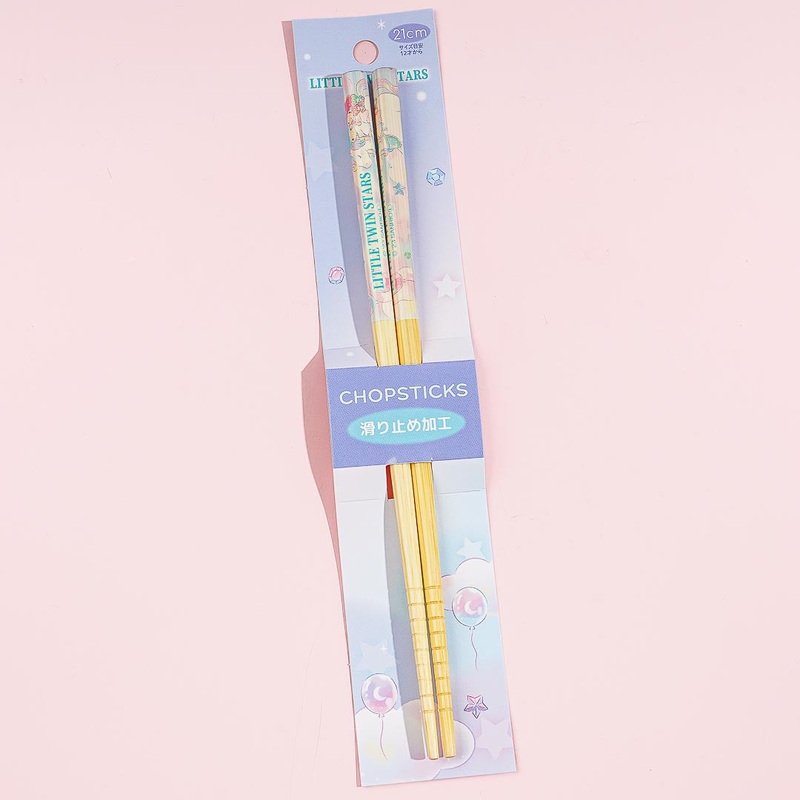 Little Twin Stars & The Glitter Unicorn Bamboo Chopsticks