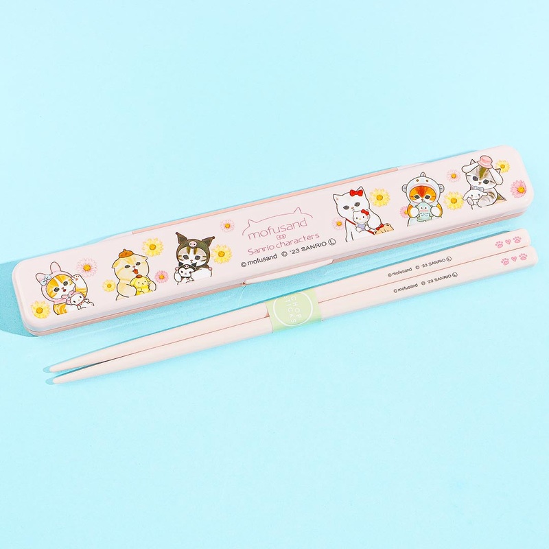 Mofusand x Sanrio Characters Chopsticks Set