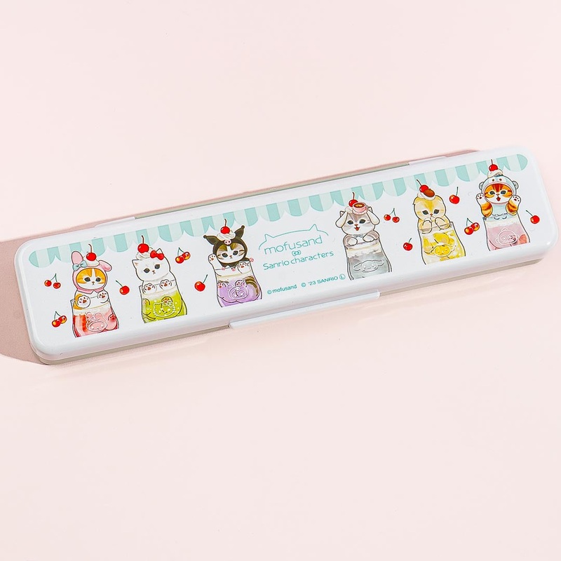 Mofusand x Sanrio Characters Utensil Set