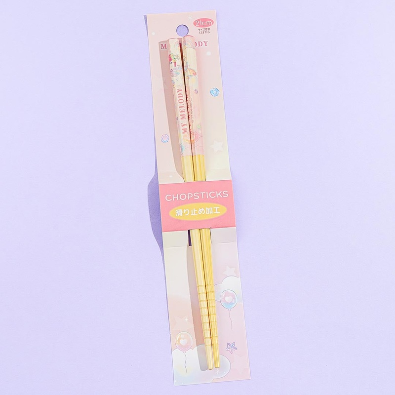 My Melody & The Glitter Unicorn Bamboo Chopsticks