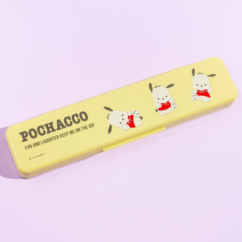 Pochacco Happy Day Utensil Set