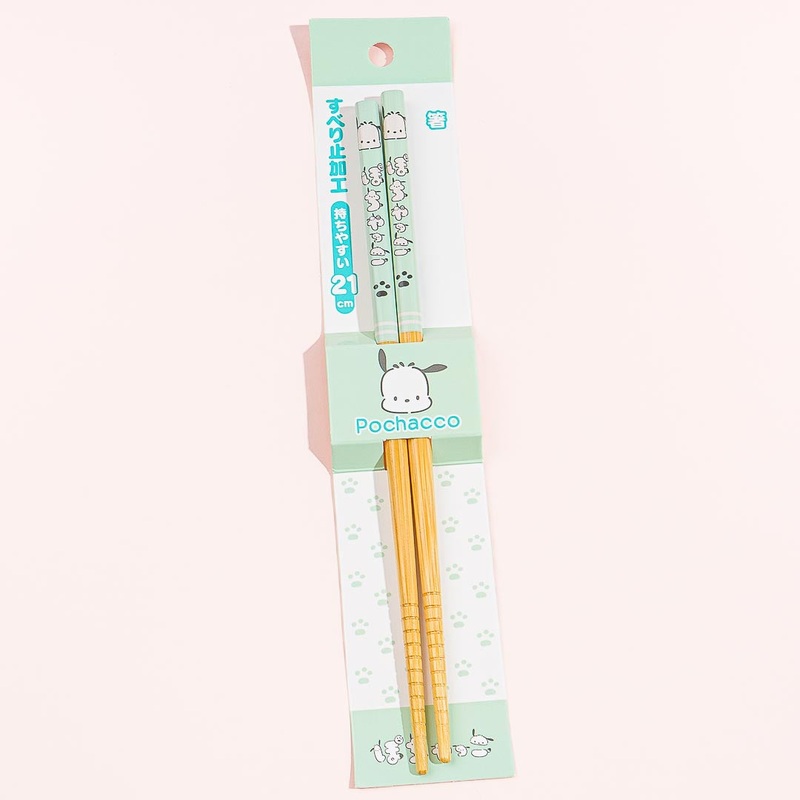 Pochacco Hiragana Characters Bamboo Chopsticks