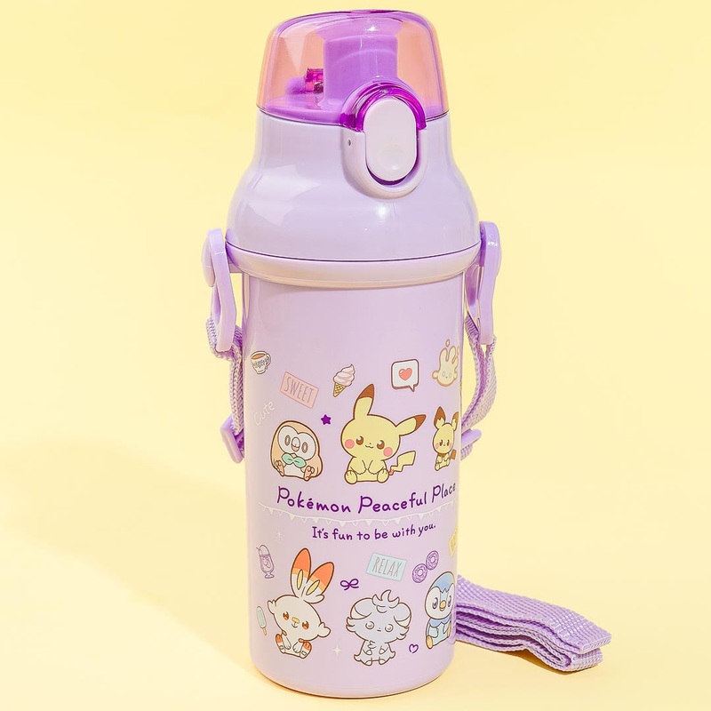 Pokemon Peaceful Place One-Push Water Bottle