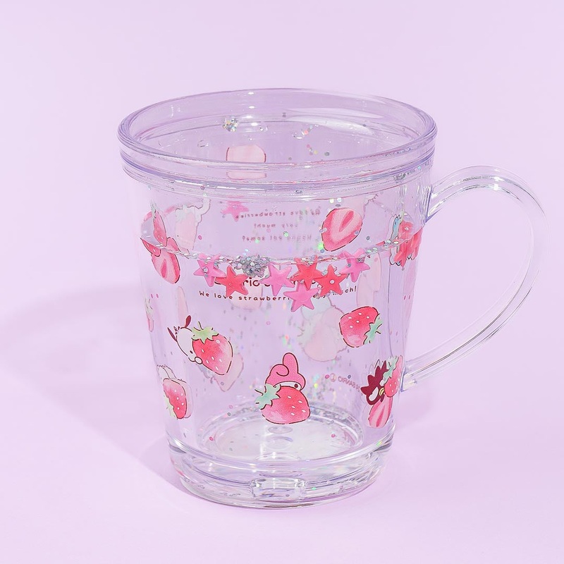 Sanrio Characters Strawberry Harvest Waterfill Cup