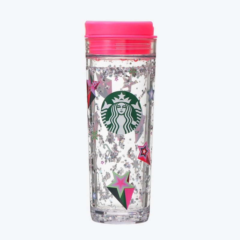 Starbucks Japan Holiday Glittery Water Tumbler