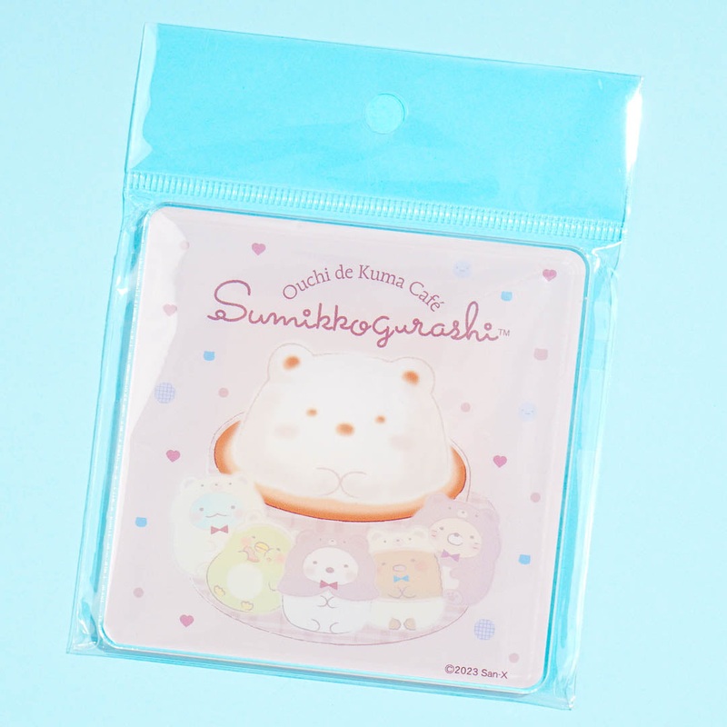 Sumikko Gurashi Ouchi de Kuma Cafe Square Coaster