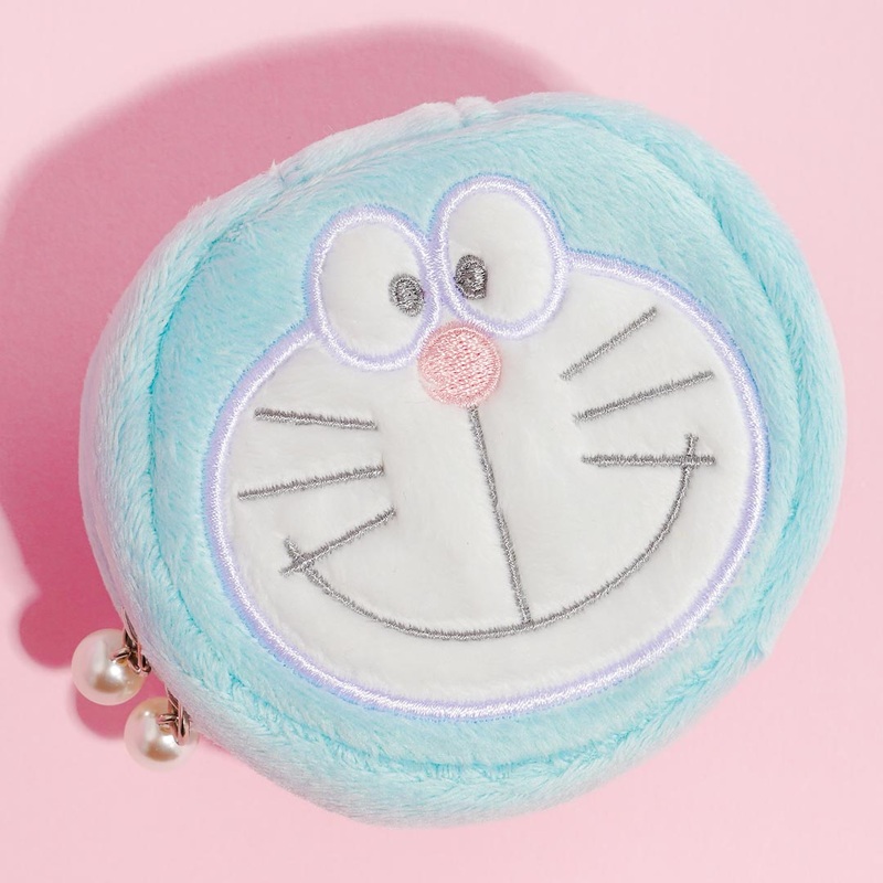 Doraemon Pastel Round Pouch