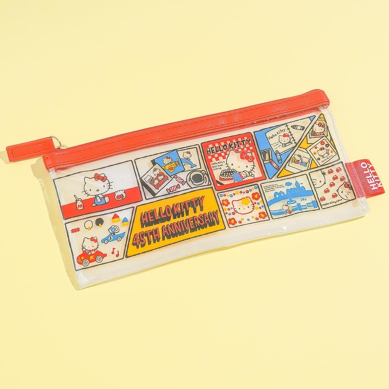 Hello Kitty 45th Anniversary Comic Vinyl Pouch