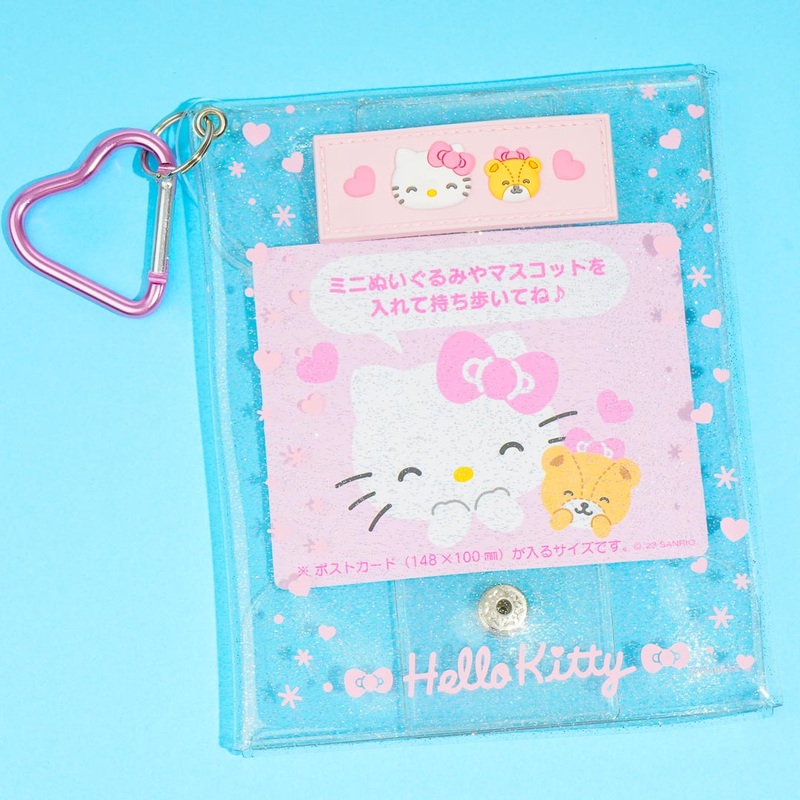 Hello Kitty & Tiny Chum Glittery Clear Pouch
