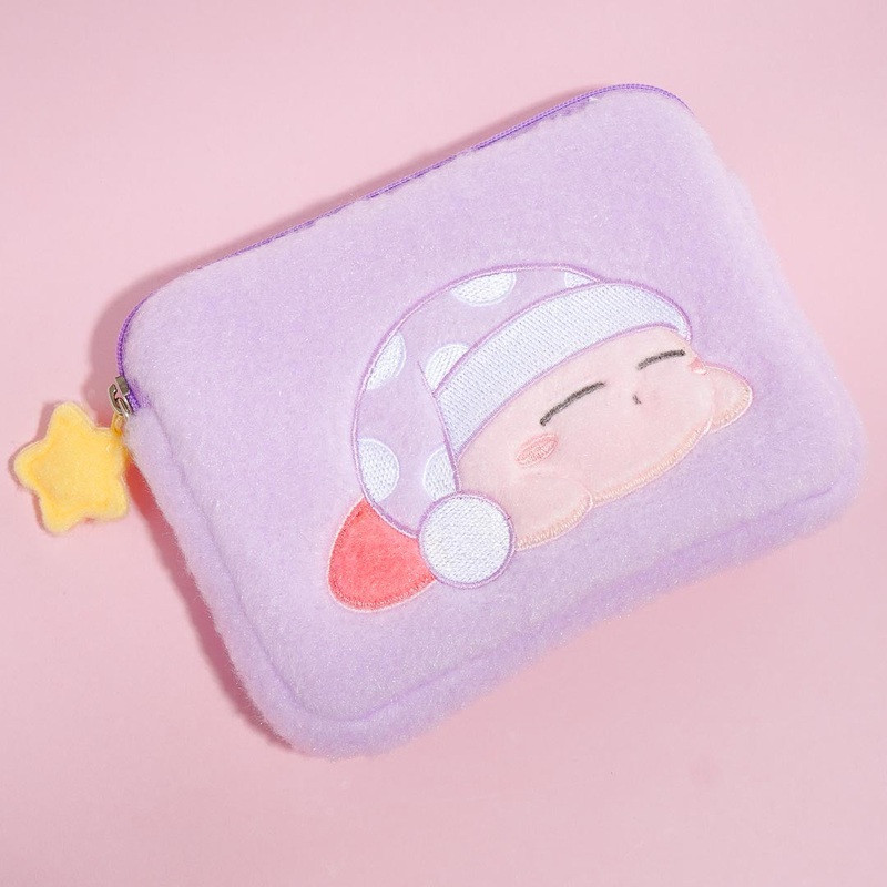 Kirby Puwa-Fuwa Sleep Fluffy Mini Pouch