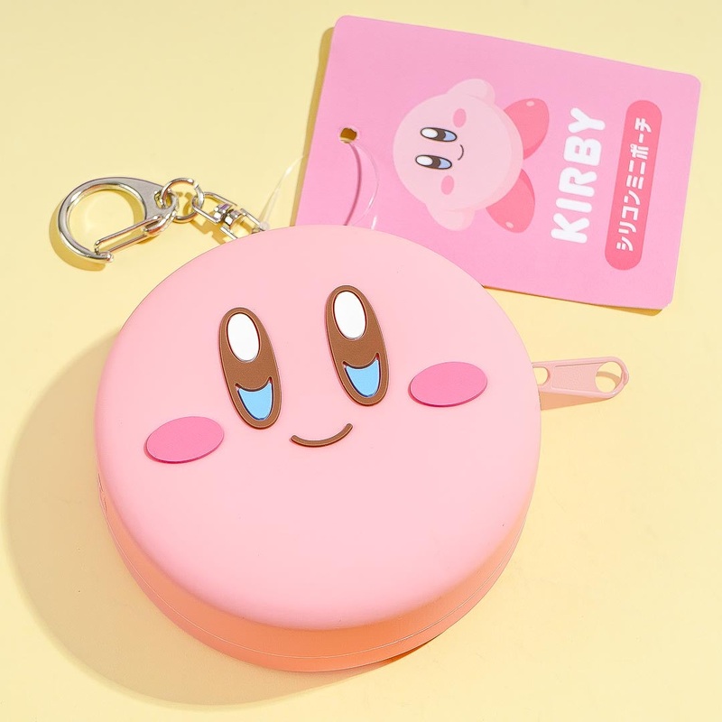 Kirby's Dream Land Mini Silicone Pouch With Chain