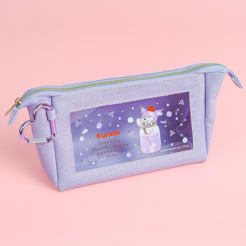 Kuromi Fruity Soda Canvas Pouch
