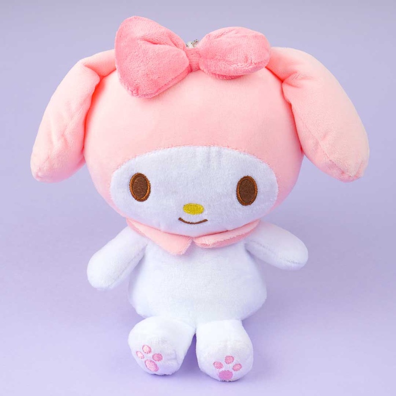 My Melody Embroidered Plushie Pouch - Medium