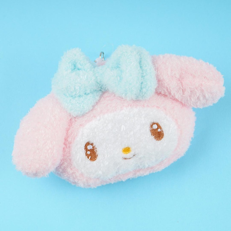 My Melody Fluffy Luminous Face Pouch & Card Case