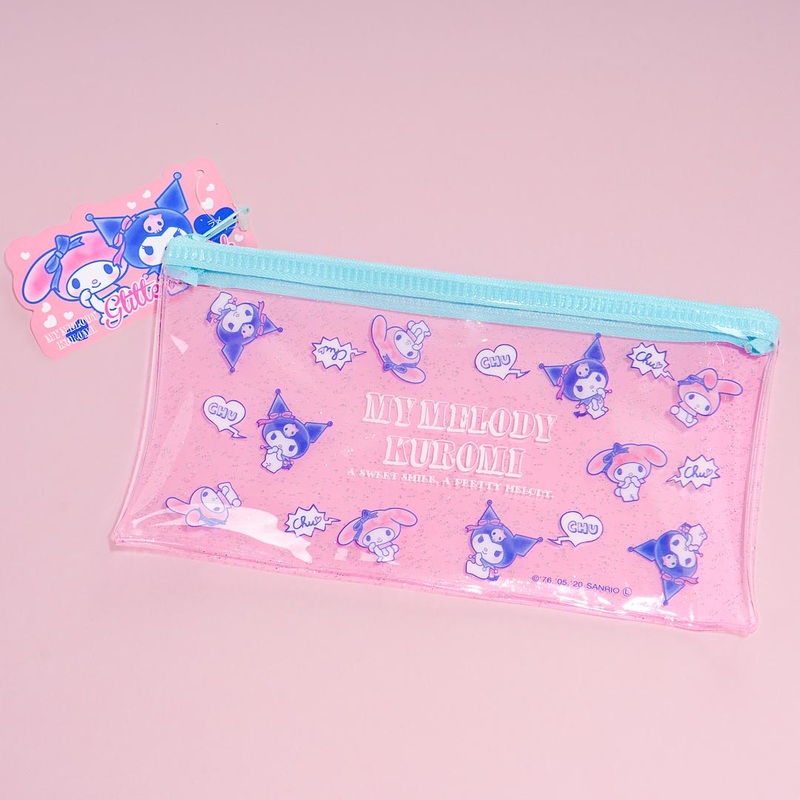 My Melody & Kuromi Glittery Pouch