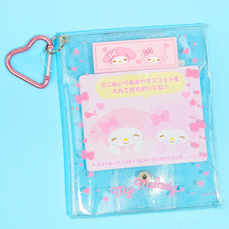 My Melody & My Sweet Piano Glittery Clear Pouch