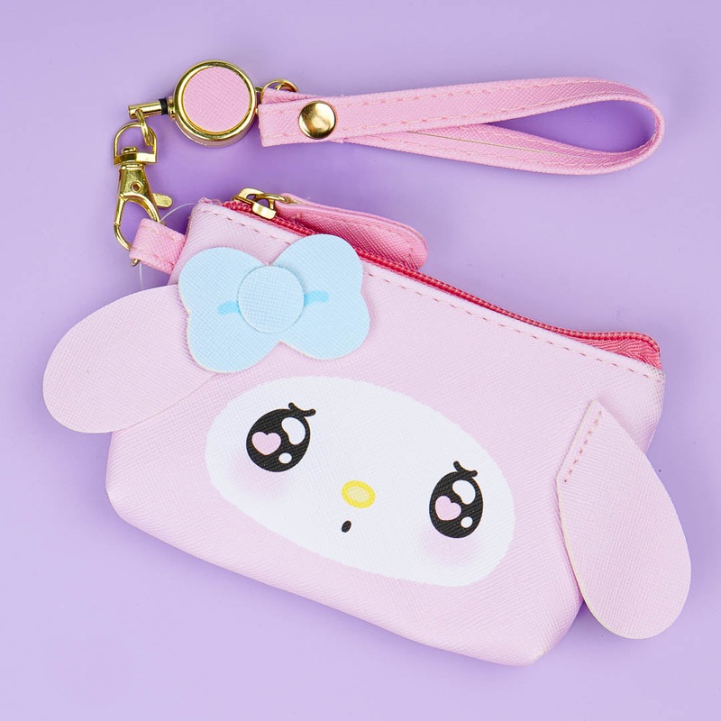 My Melody Pouty Face Pouch & Pass Case