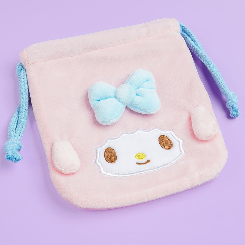 My Sweet Piano 3D Ears & Ribbon Drawstring Pouch
