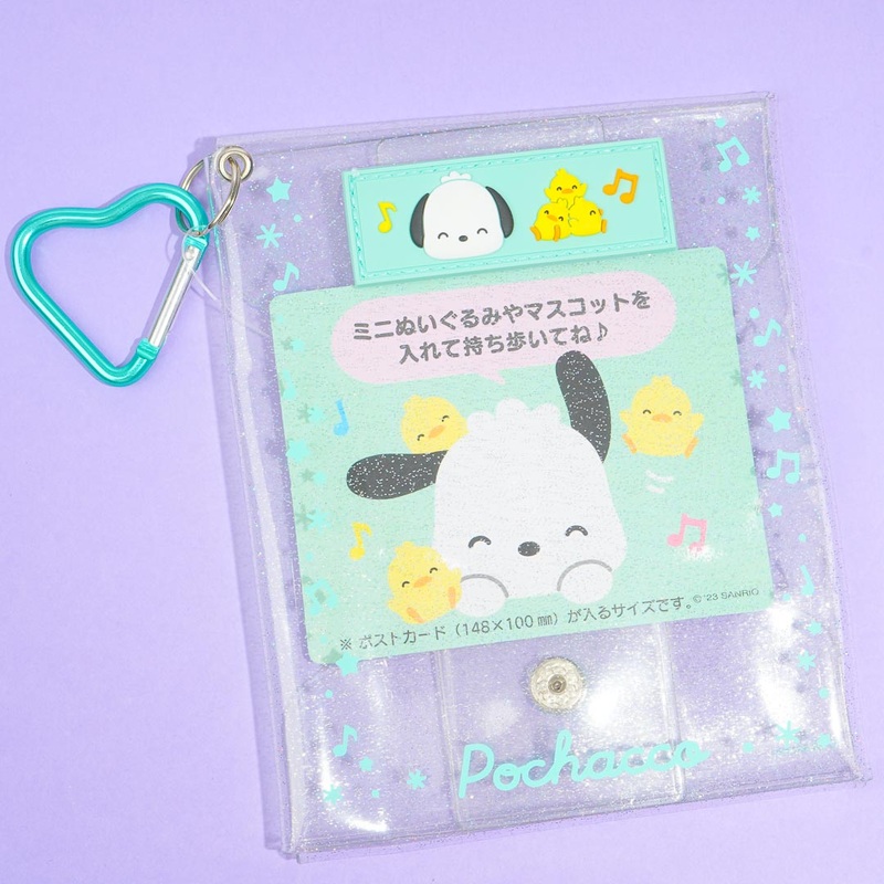 Pochacco & Pi-Chans Glittery Clear Pouch