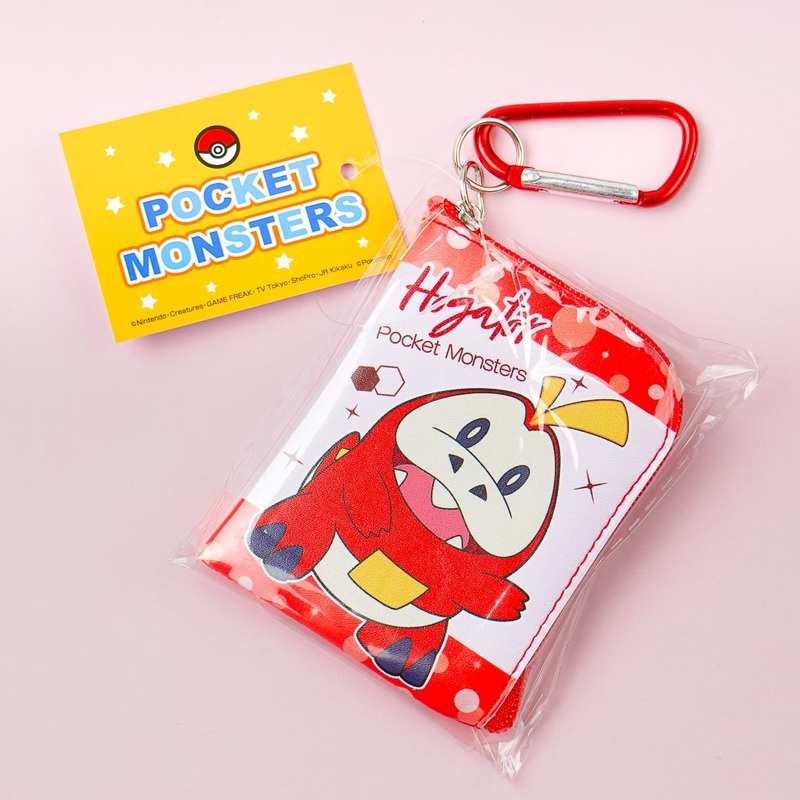 Pokemon L-Shaped Zipper Mini Pouch - Fuecoco