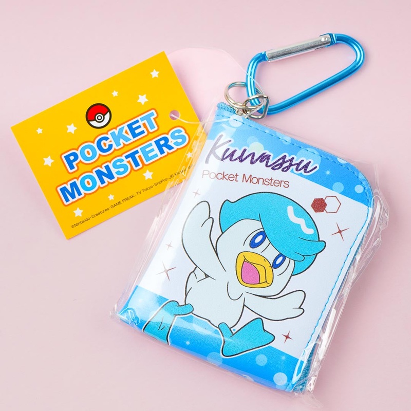 Pokemon L-Shaped Zipper Mini Pouch - Quaxly