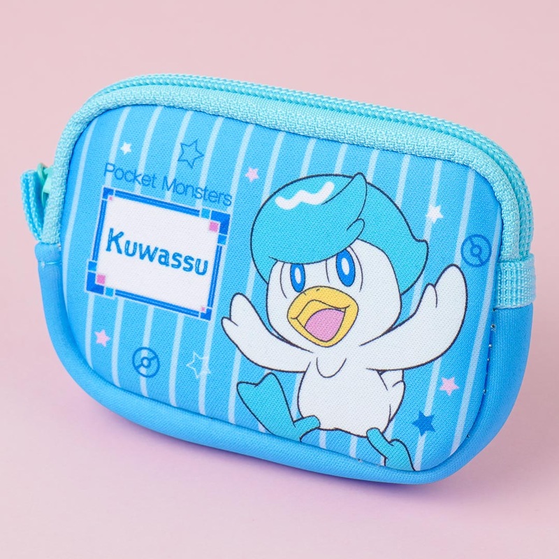 Pokemon Striped Foam Pouch - Quaxly