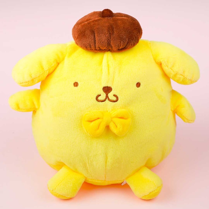 Pompompurin Embroidered Plushie Pouch - Medium