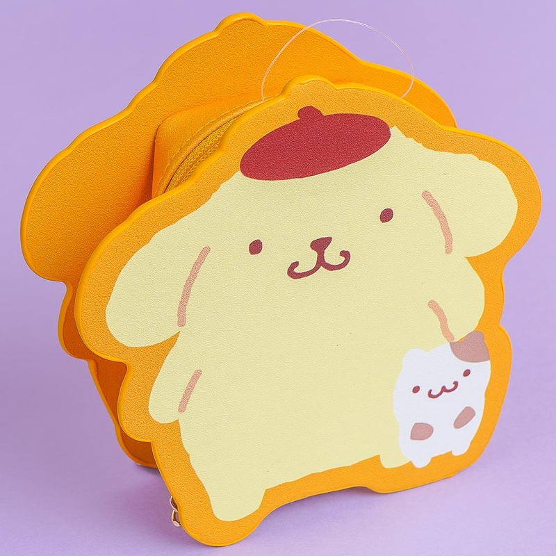Pompompurin Standing Pouch Charm
