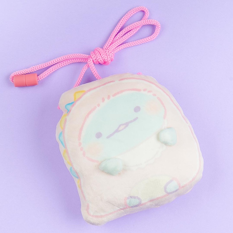Sumikko Gurashi Plush Neck Pouch - Tokage