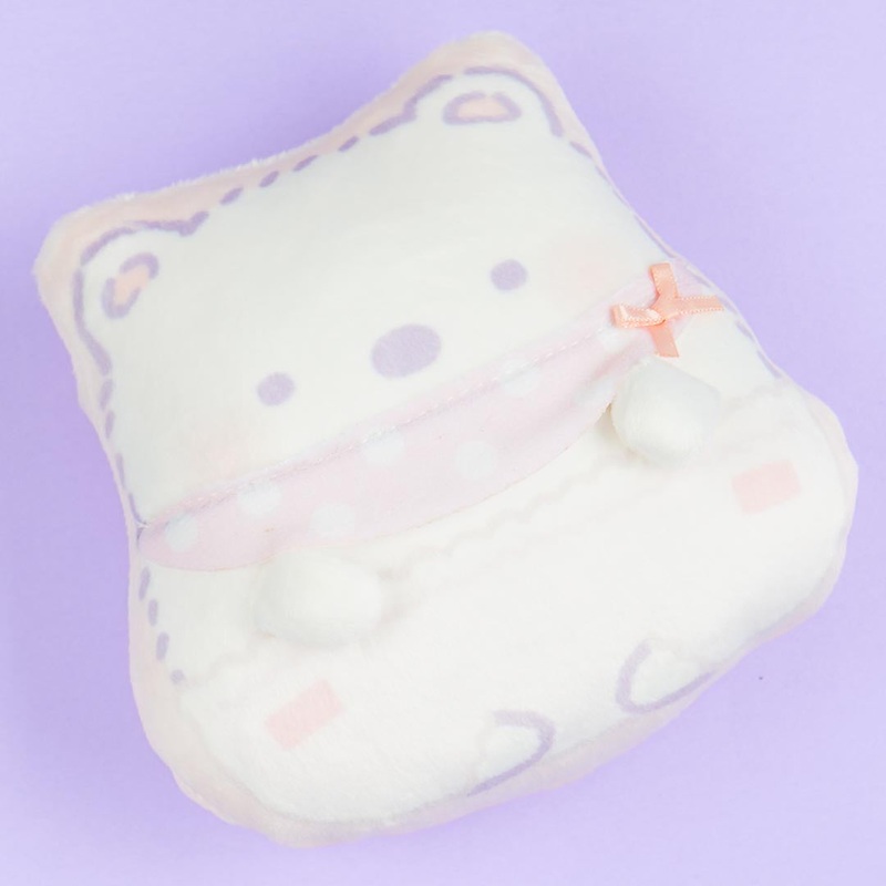 Sumikko Gurashi Plush Pouch - Shirokuma