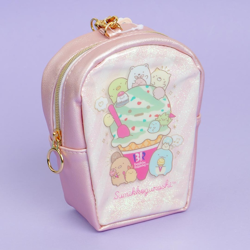 Sumikko Gurashi x Baskin Robbins Ice Cream Clear Pouch - Tapioca