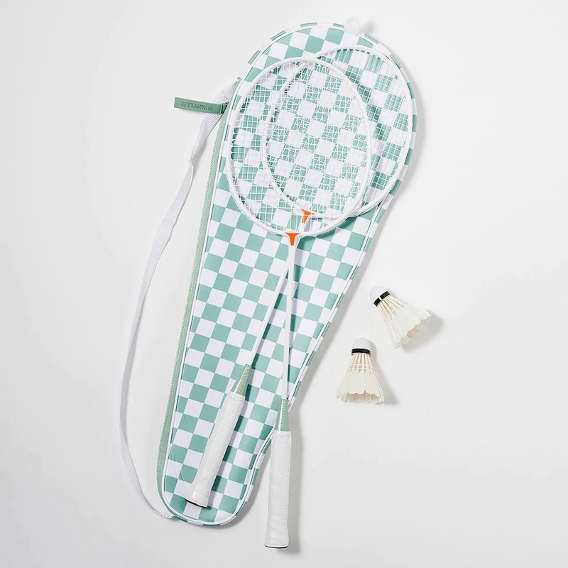 Badminton Set Checkerboard