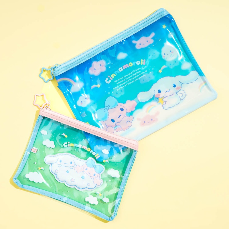 Cinnamoroll Cloudy Hangout Flat Pouch Set