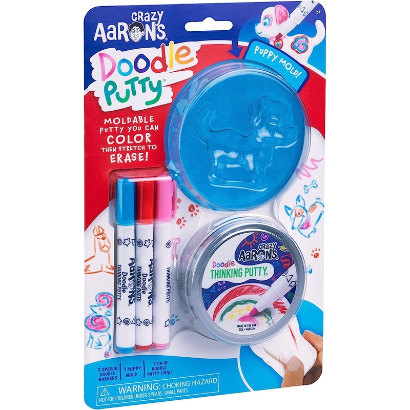 Crazy Aarons - Doodle Putty - Puppy
