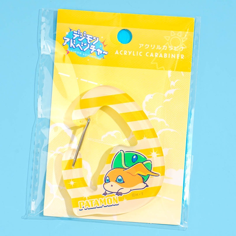 Digimon Adventure Patamon Acrylic Carabiner