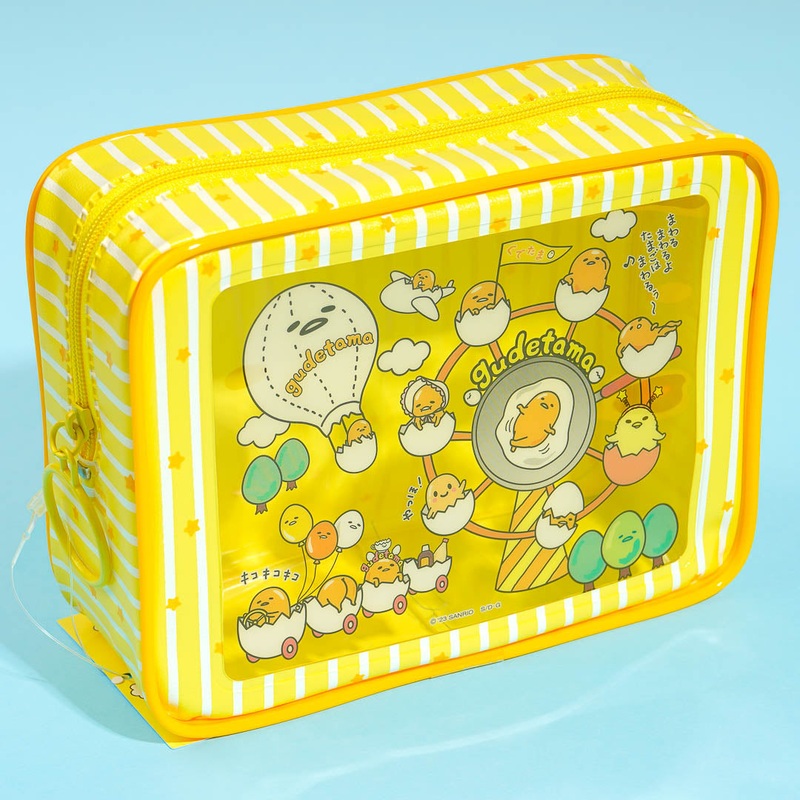 Gudetama Land 10th Anniversary Pouch
