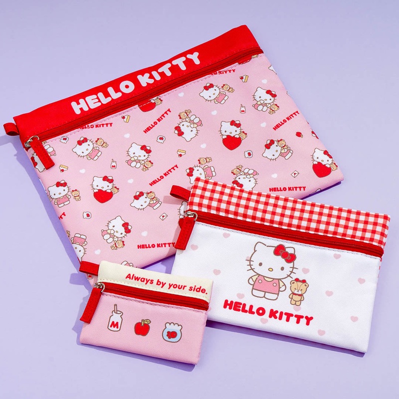 Hello Kitty Always By Your Side Pouch Set