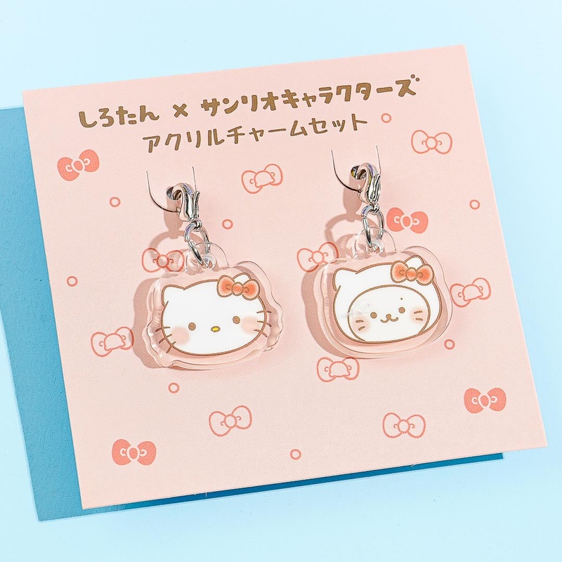 Hello Kitty x Sirotan Acrylic Charm Set