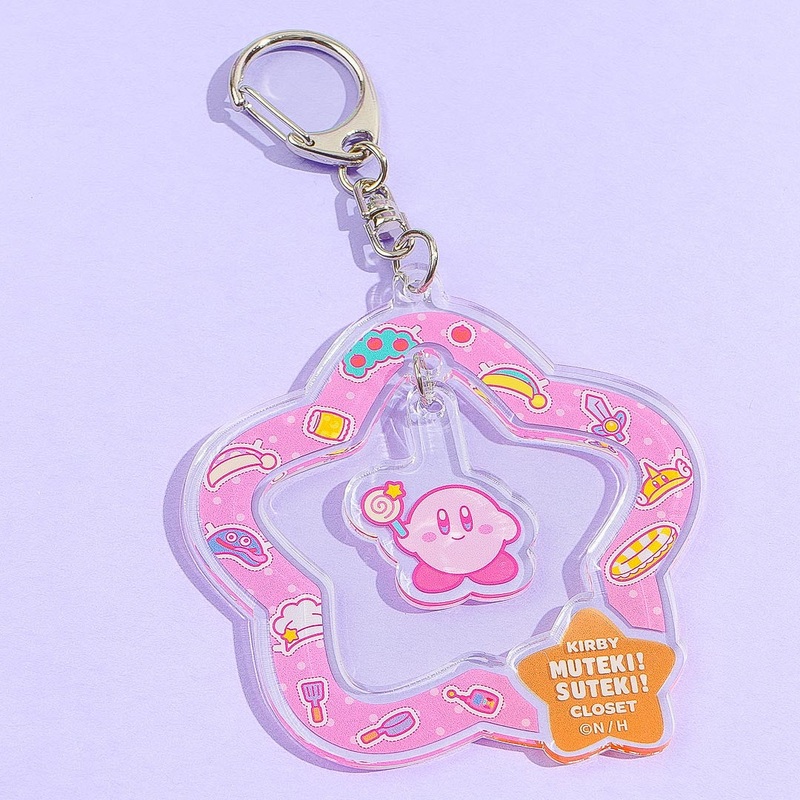 Kirby Swinging Acrylic Charm