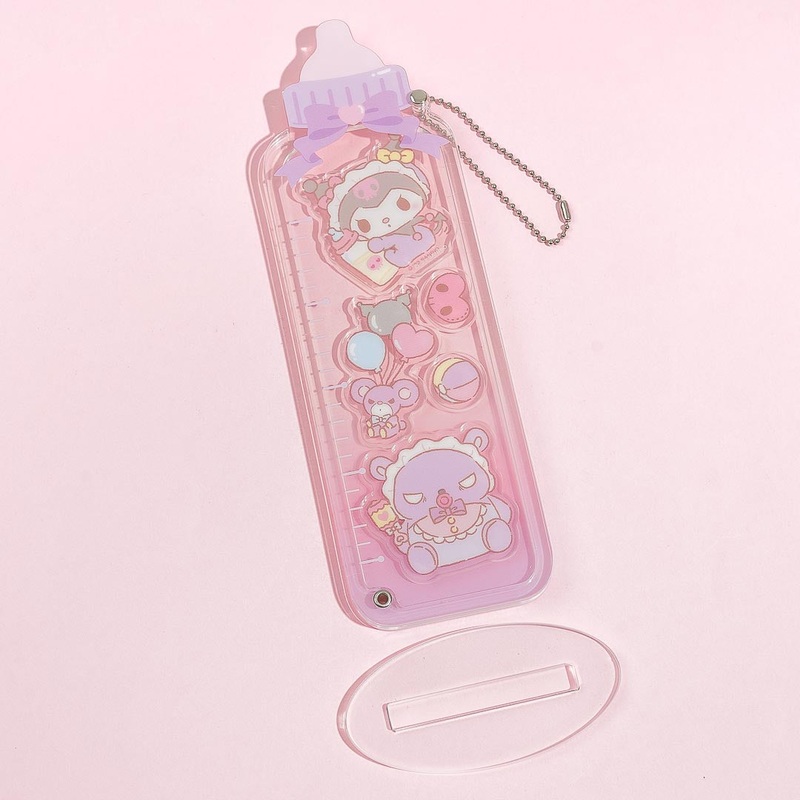 Kuromi & Friends Baby Bottle Custom Charm With Stand